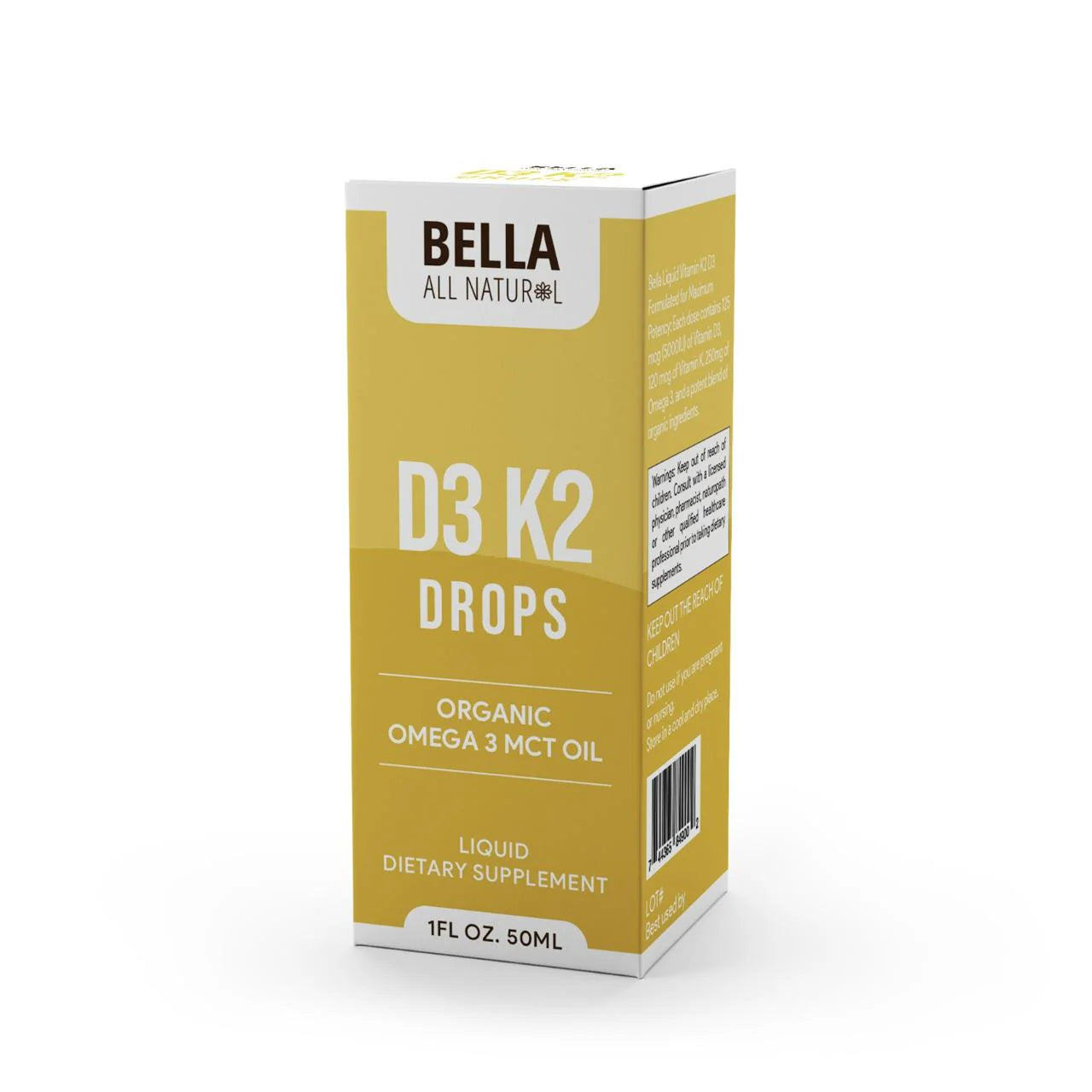Elevate Your Wellness with D3 K2 Drops: Organic Omega 3 MCT Oil for Optimal Health