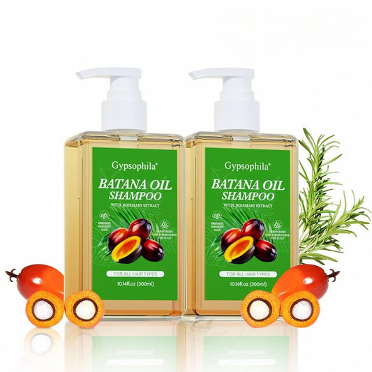 Bundle of 2 Batana Oil Shampoo for Nourishing & Rejuvenating Growth - Perfect for Both Men & Women!