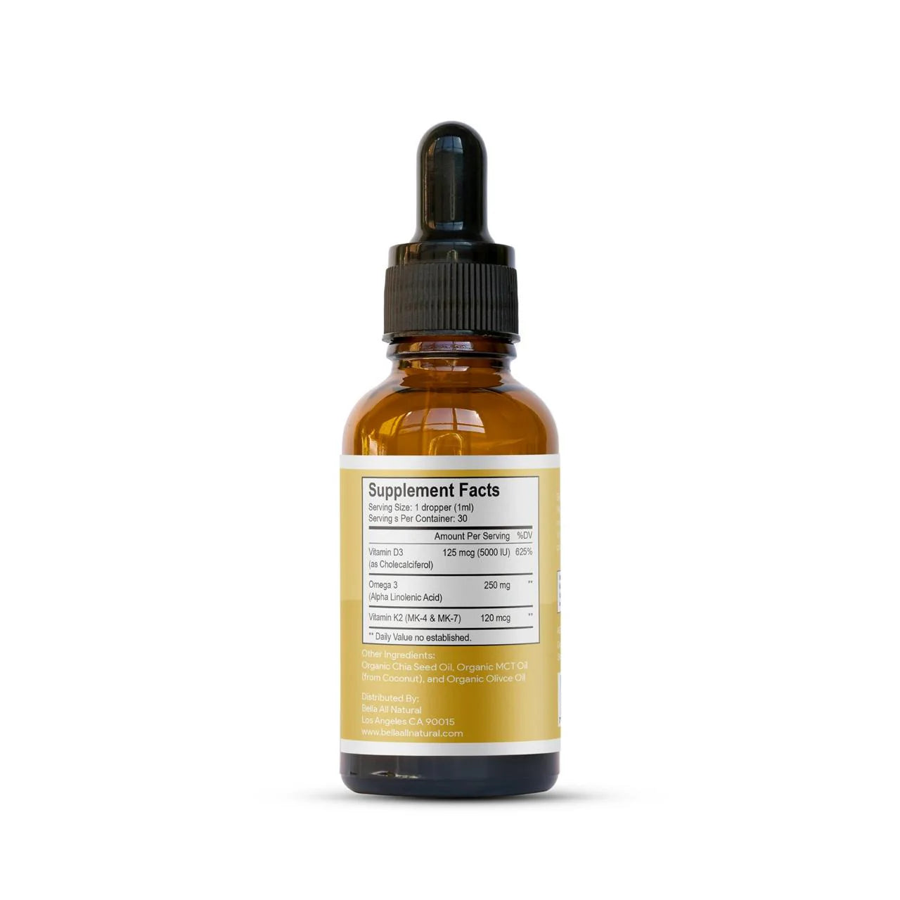 Elevate Your Wellness with D3 K2 Drops: Organic Omega 3 MCT Oil for Optimal Health